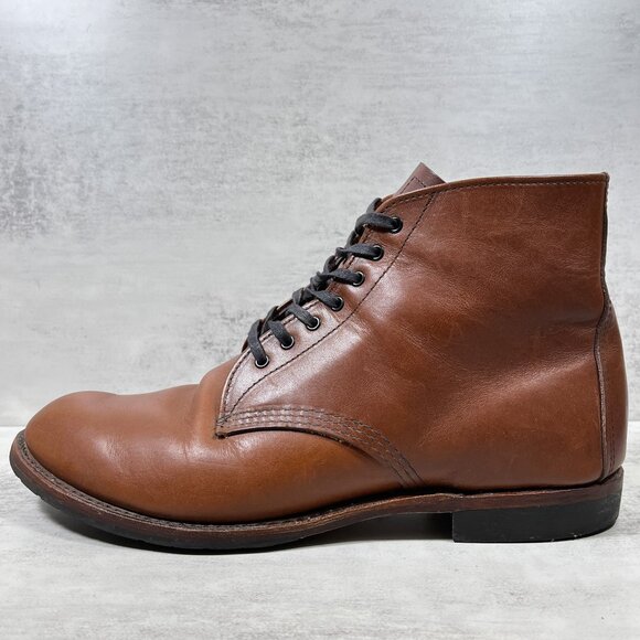 Red Wing Sheldon 9073 Teak Featherstone Made in USA Boots - Men's Size 11.5 D